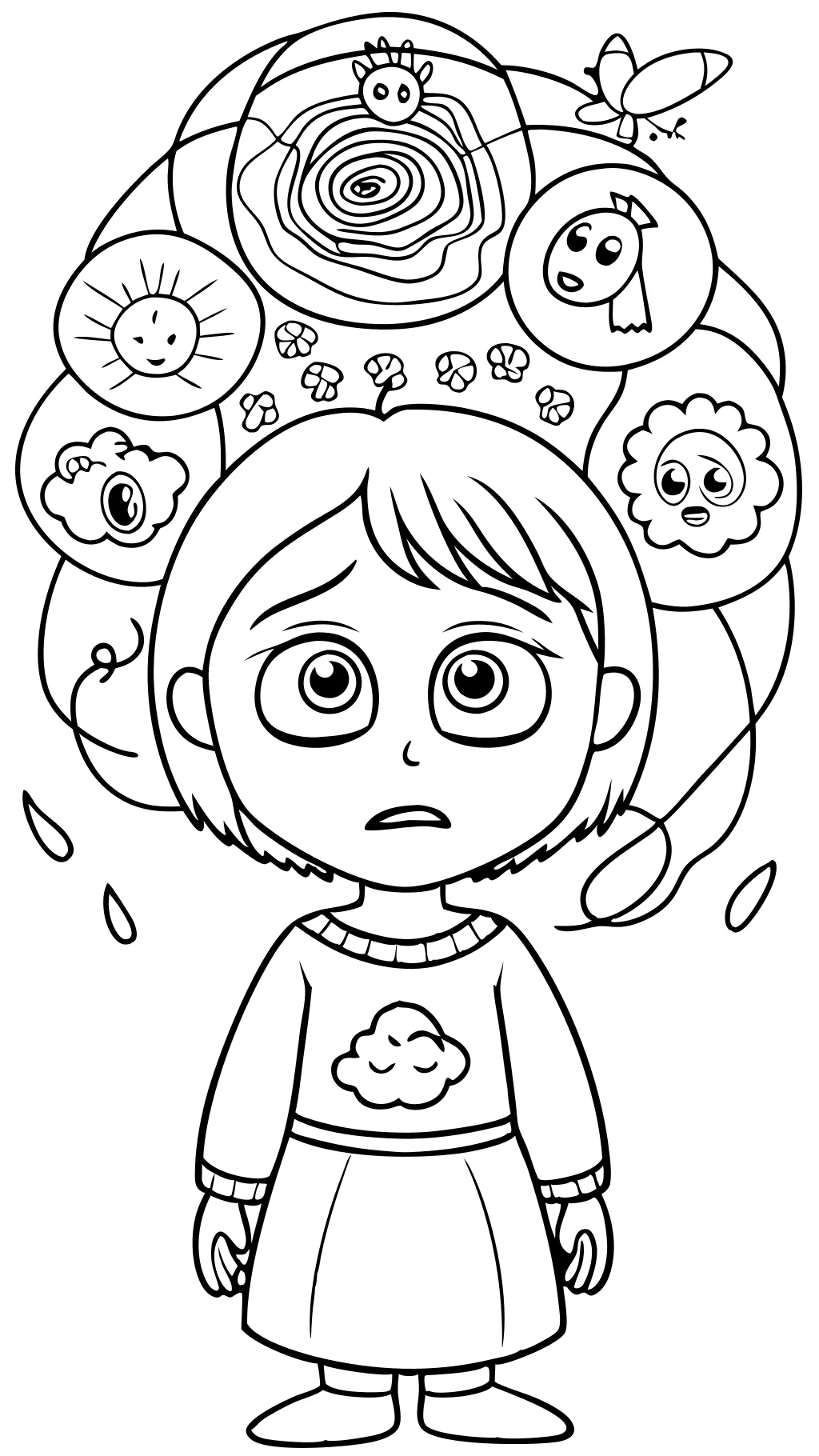 inside out 2 anxiety coloring page